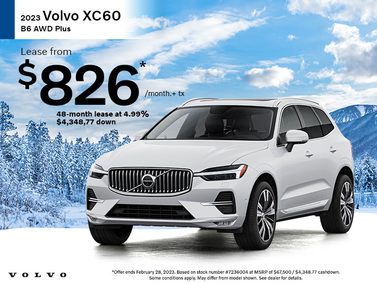 2023 Volvo XC60 B6 AWD Plus