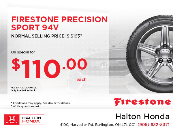 Save On Firestone Precision Sport!