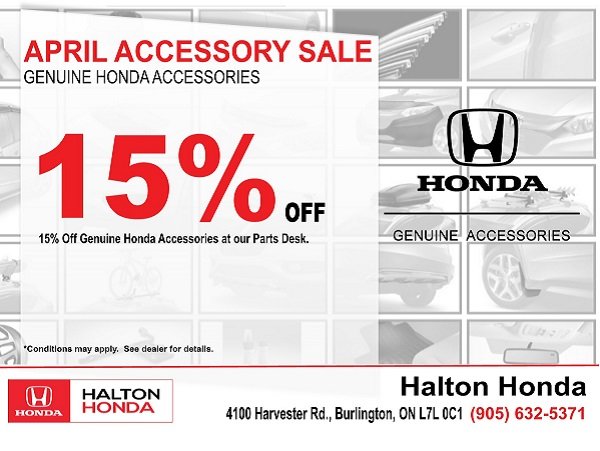 April Accessory Sale