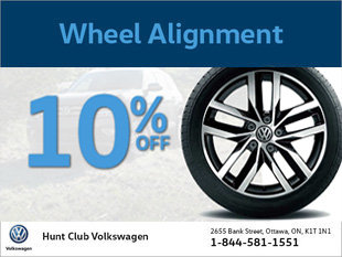 Obtenez un alignement des roues à partir de 119$!