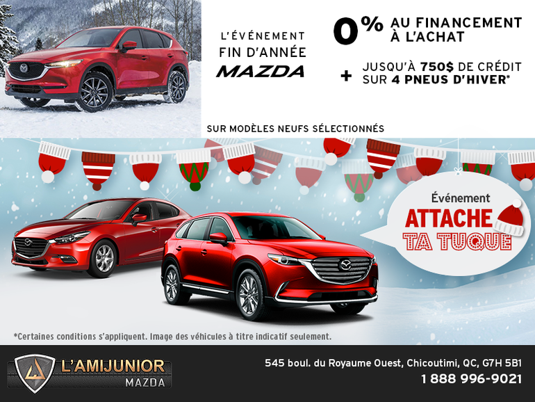 L'événement de fin d'année de Mazda!