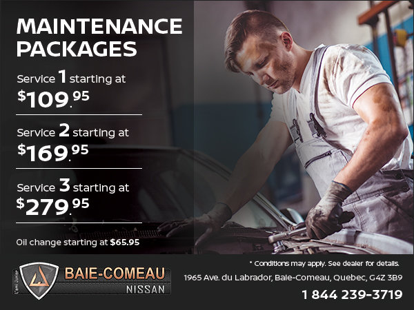 Discover Our Maintenance Packages