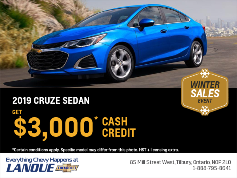 2019 Cruze Sedan