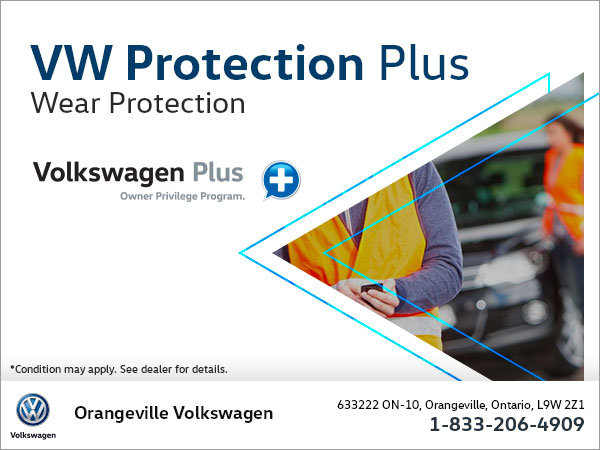 Get Wear Protection with Volkswagen Protection Plus!