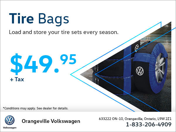 Get Volkswagen Tire Bags for $49.95!