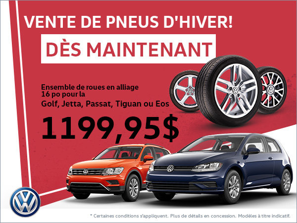 Ensemble de roues en alliage de 16 po!