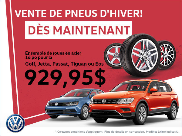 Ensemble de roues en acier de 16 po!