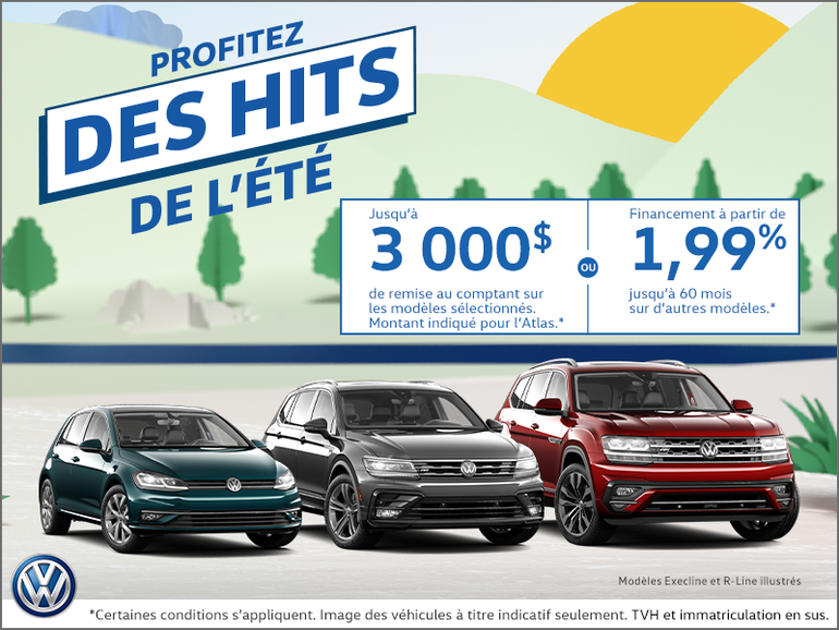 Profitez des hits de l'été!