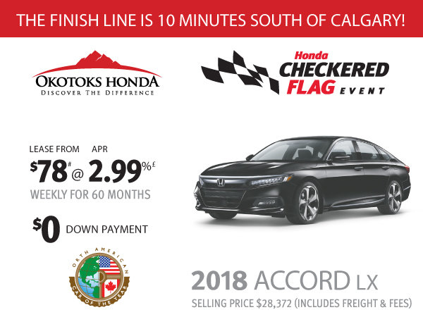 Honda Accord LX at Okotoks Honda (South of Calgary)