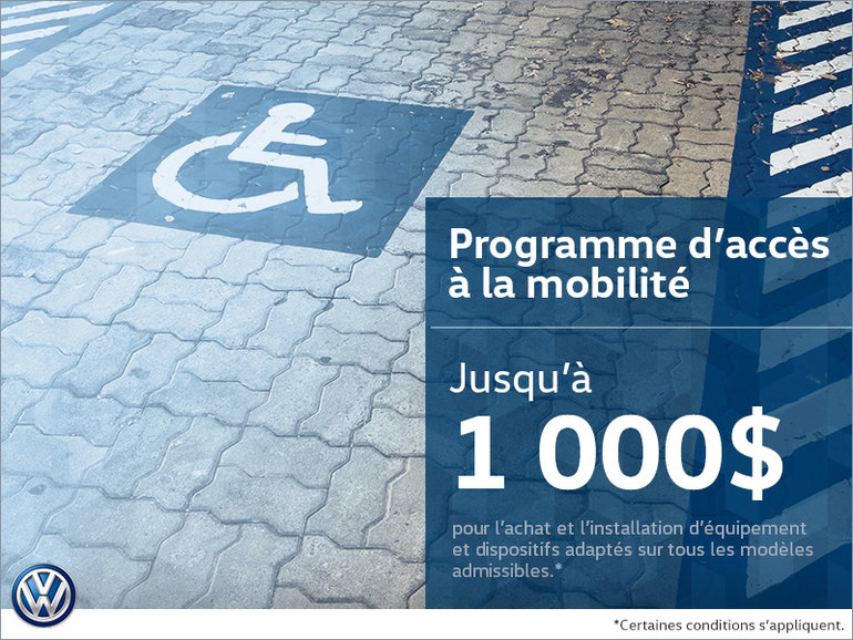 Programme d'accès à la mobilité Volkswagen