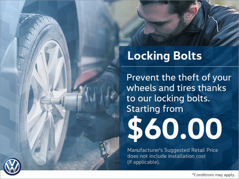 Prevent Theft With Our Locking Bolts!