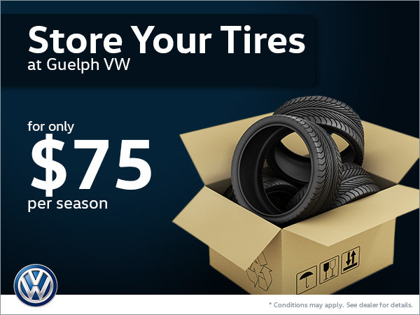 Store Your Tires for Only $75!