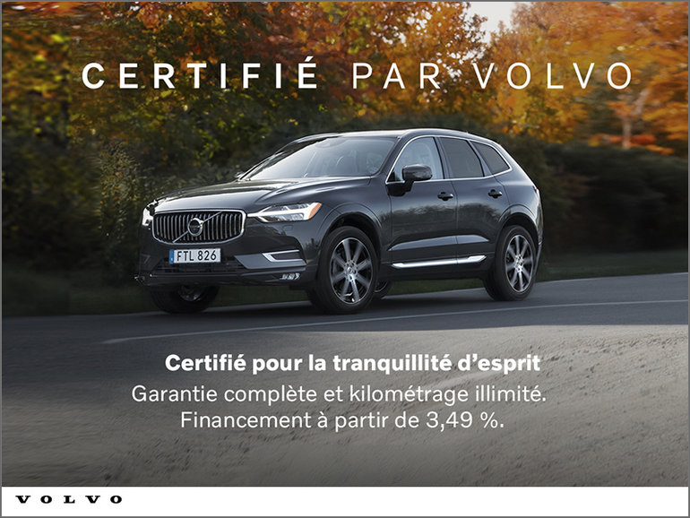 Certifié par Volvo