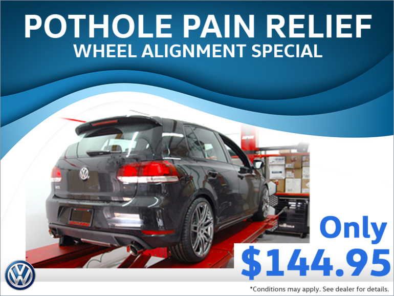 Pothole Pain Relief is here!