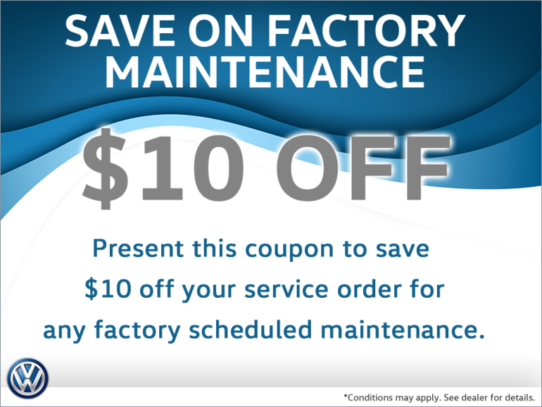 Save $10 Off Any Factory Maintenance