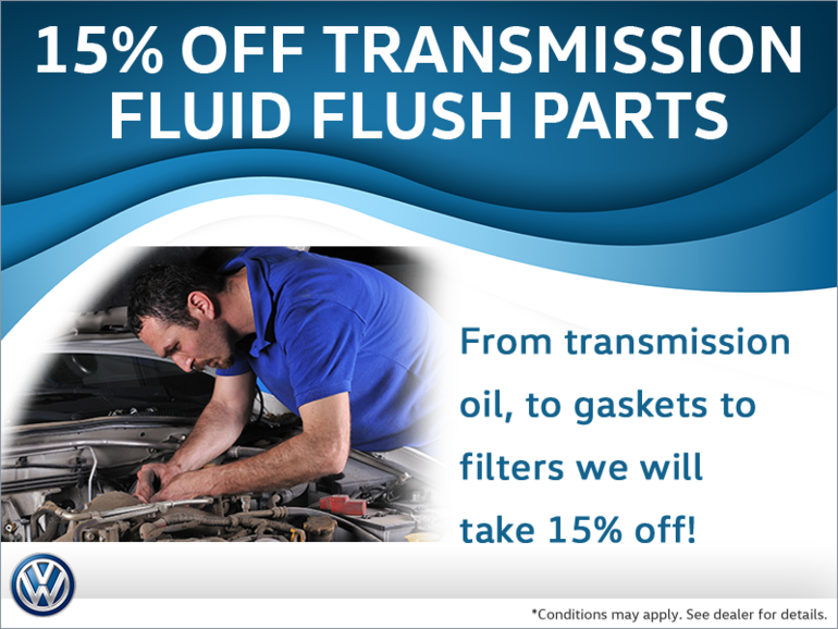15% Off Transmission Flush Parts
