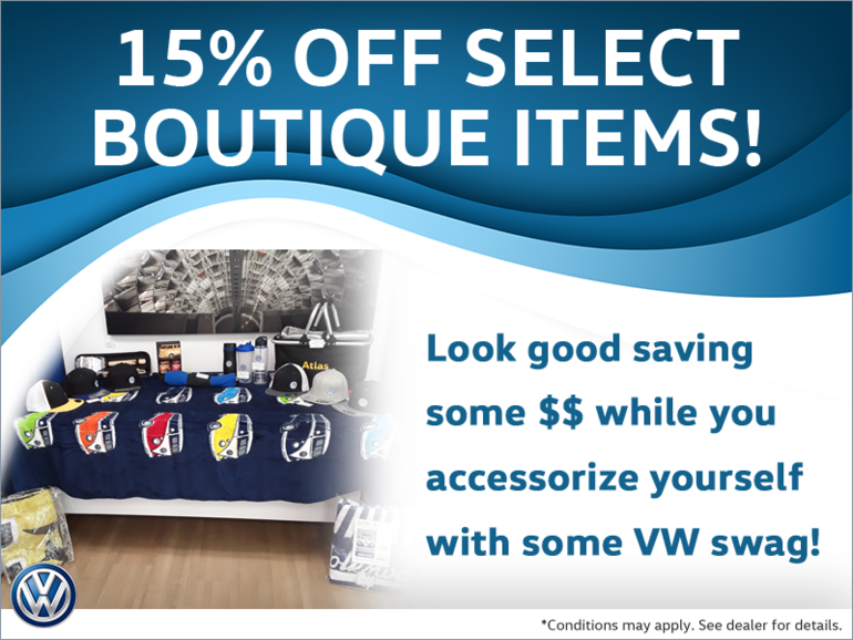 15% Off Select Boutique Items