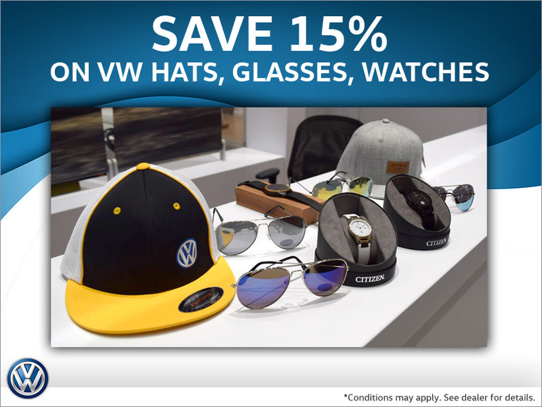 Save 15% Off VW Swag