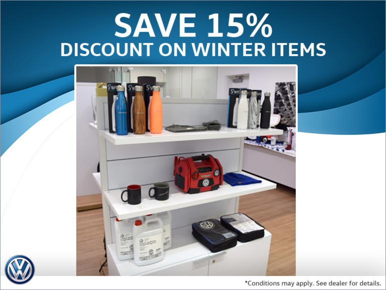 Save 15% Off Winter Items