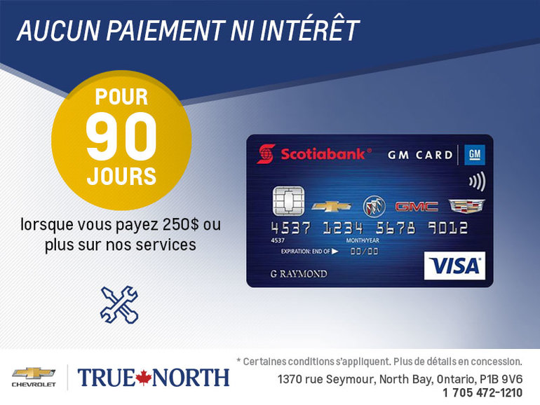 La carte Scotiabank GM