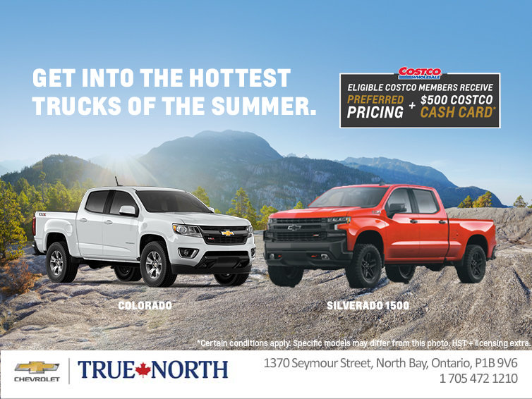 Get into the Hottest Trucks of the Summer & Receive a $500 Costco Cash Card!