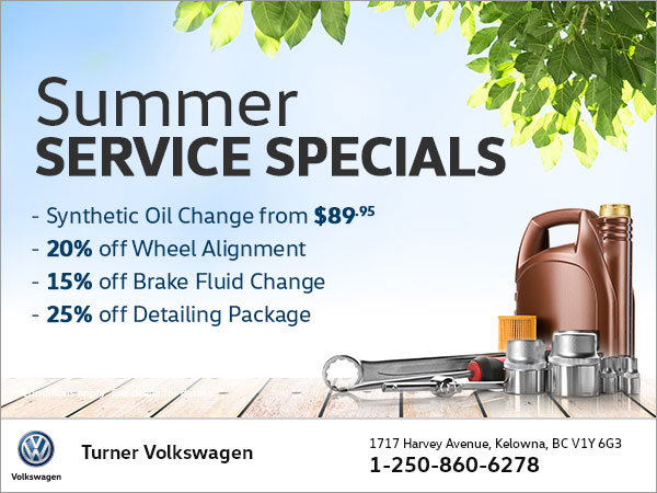 Summer Service Specials