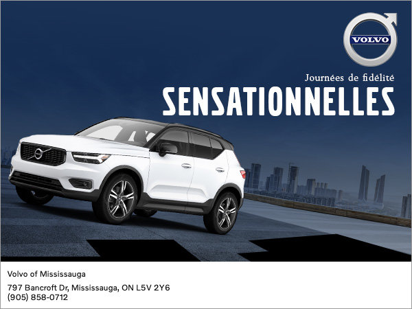 Journées de fidélité sensationnelles de Volvo