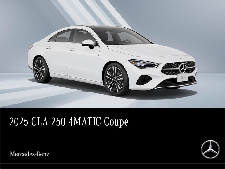 2025 CLA 250 SUV<br>- 24-month Lease at 3.49%*<br>- Up to 1% Loyalty Reduction Available^<br>- $1,000 Lease/Finance Support**