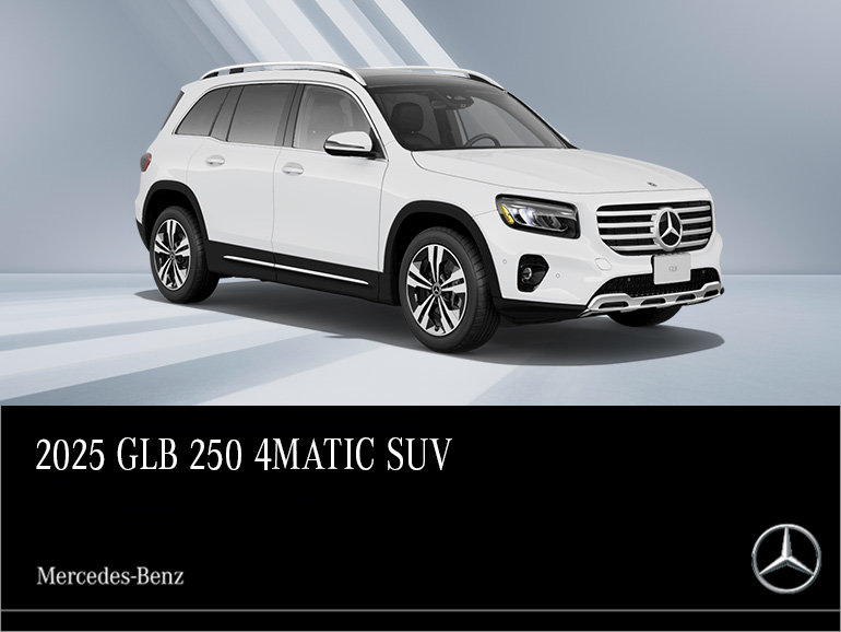 2025 GLB 250 SUV<br>- 24-month Lease at 3.49%*<br>- 1% Loyalty Rate Reduction^<br>- $1,000 Lease/Finance Support**