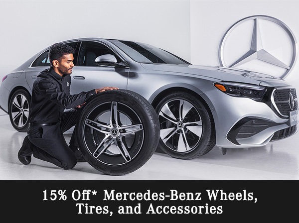 15% Off Mercedes Benz Wheels, Tires, and Accessories