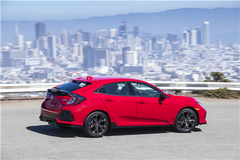 2018 Honda Civic Hatchback Bringing Cargo Space To The Compact Car In Montreal Quebec