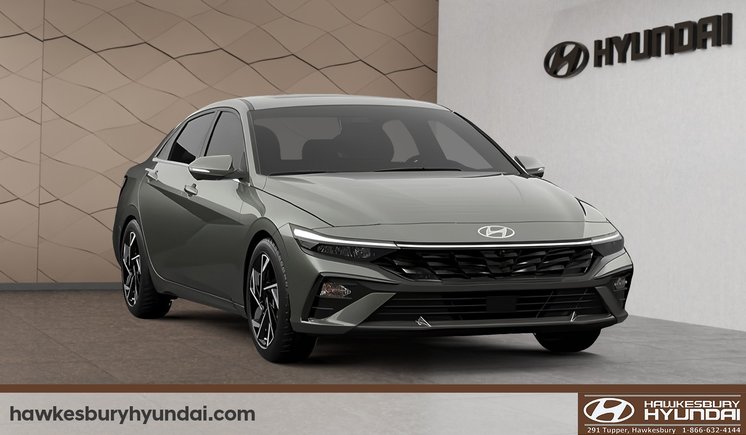 2025 Hyundai Elantra Hybrid Luxury Two-Tone Interior