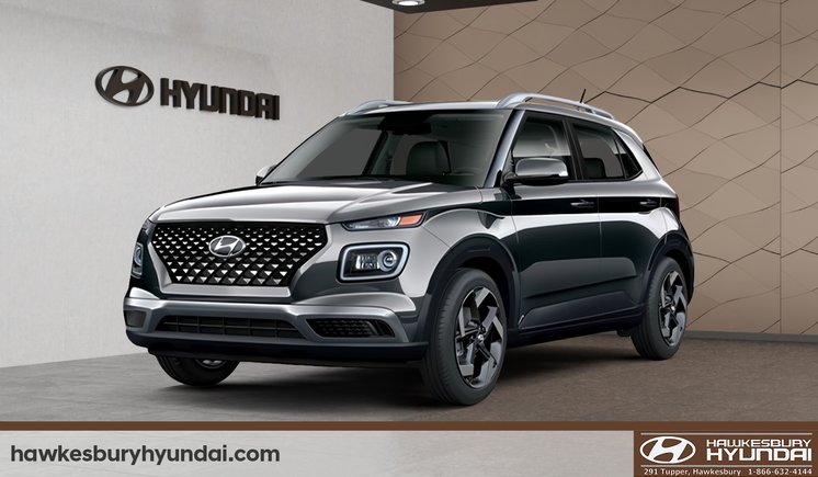 2026 Hyundai Venue Ultimate - Black interior