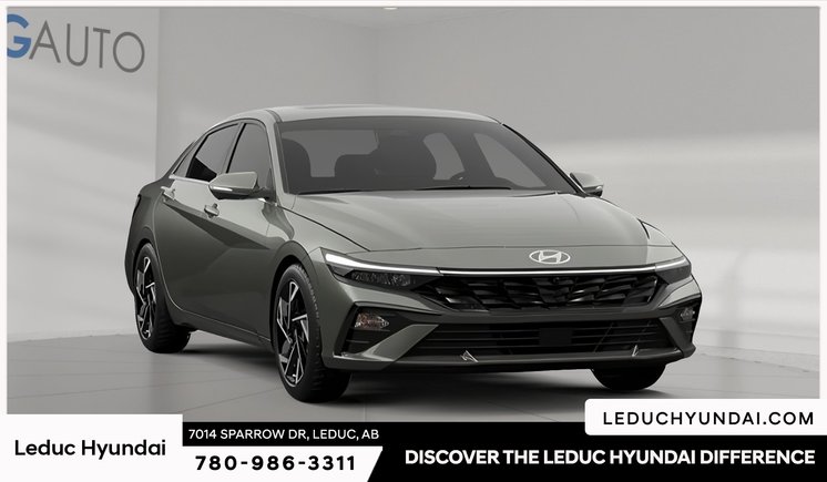 2026 Hyundai Elantra Hybrid Luxury Two-Tone Interior
