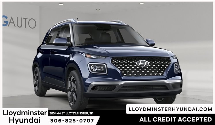 2026 Hyundai Venue Ultimate - Black interior