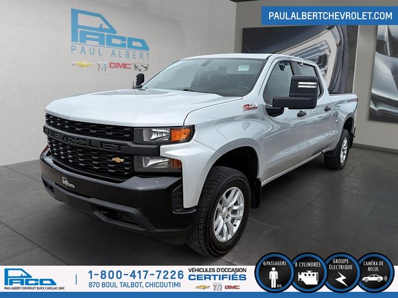 2020 Chevrolet SILVERADO 1500 4WD CREW CAB 157 WO