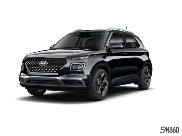 2026 Hyundai Venue Ultimate - Black interior