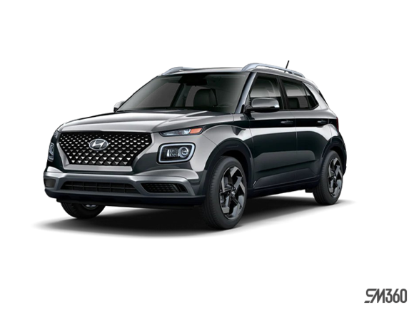 2026 Hyundai Venue Ultimate - Black interior