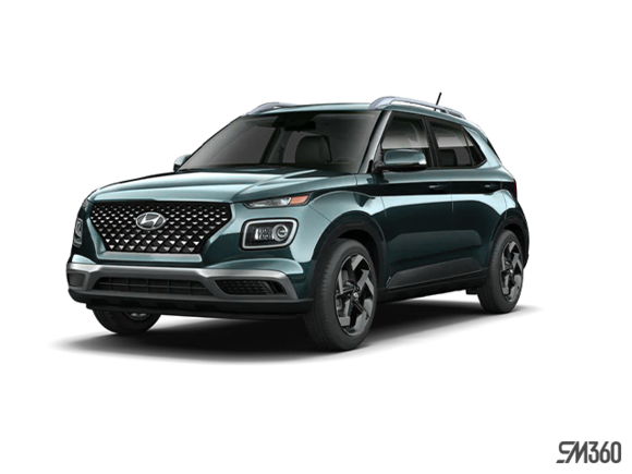 2026 Hyundai Venue Ultimate - Black interior