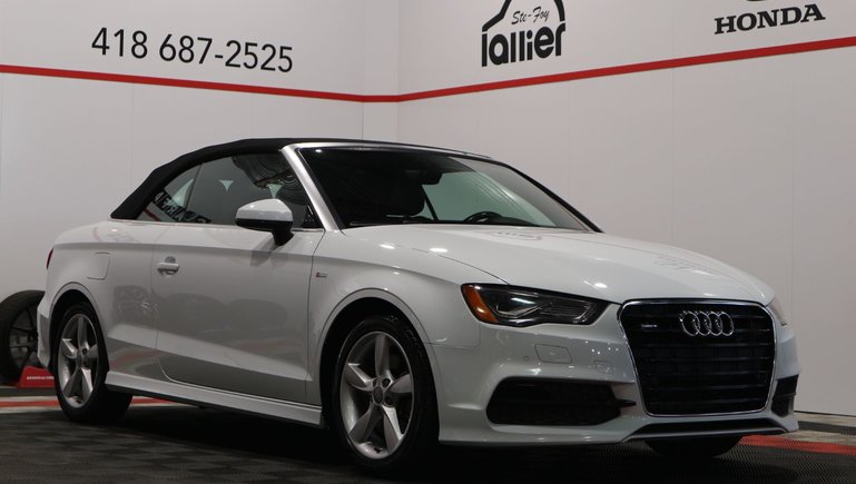 Audi A3 2.0T Technik*CABRIOLET* 2016 à Québec, Québec - w770h435cpx