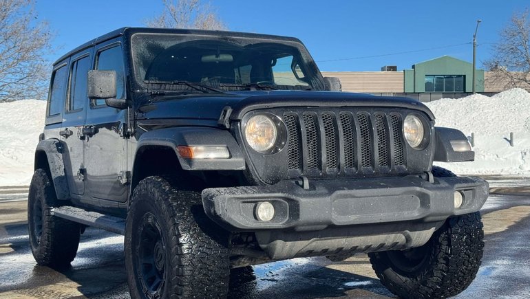 Jeep Wrangler Unlimited Sport S.*4X4* 2021 à Québec, Québec - w770h435cpx