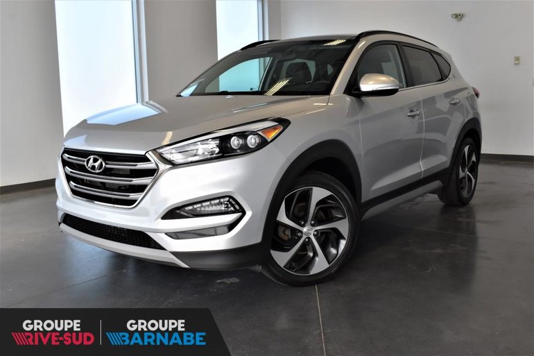 Groupe Rive Sud Pre Owned 2017 Hyundai Tucson Limited Awd 1 6l Turbo Cuir Toit P For Sale In