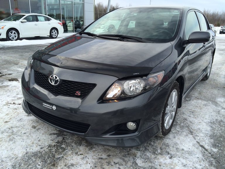 Cowansville Nissan Pre Owned 2010 Toyota Corolla S Bas Millage