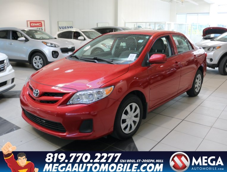 Pre Owned 2013 Toyota Corolla L In Ottawa And Gatineau Region Pre Owned Inventory Mega Automobile In Ottawa And Gatineau Region Quebec