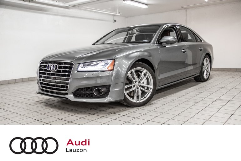 Audi Lauzon Audi A8 4 0t Driver Assit Night Vision 17 D Occasion A Vendre A Laval