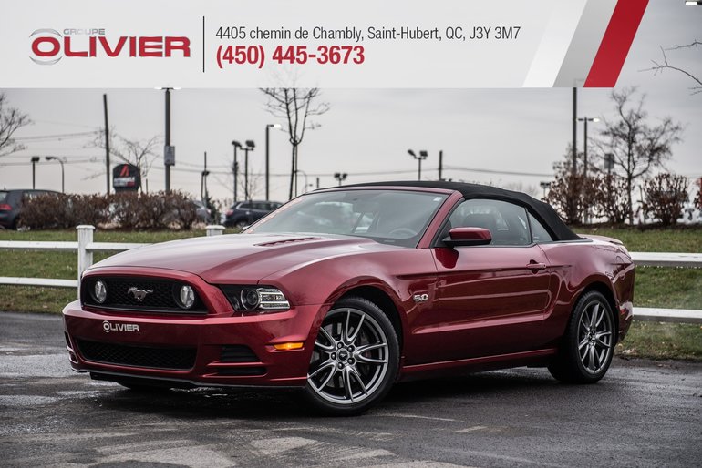 Olivier Ford Saint Hubert Pre Owned 2014 Ford Mustang Gt Decapotable Mags Cuir Bluetooth A C For Sale In Saint Hubert