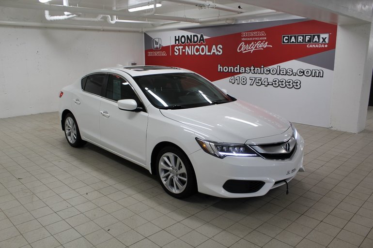 Honda St Nicolas Pre Owned 2016 Acura Ilx Camera Cuir Toit Ouvrant For Sale In Levis