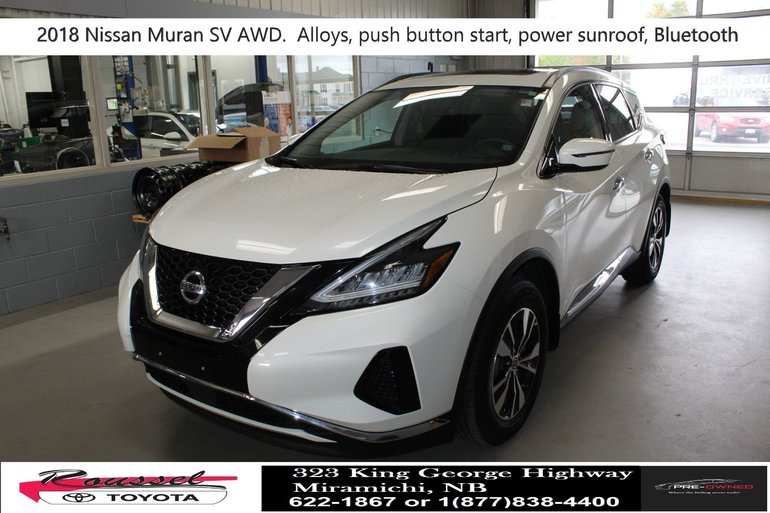 Roussel Toyota Pre Owned 2019 Nissan Murano Sv Navigation Alloys