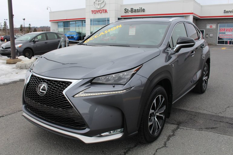 StBasile Toyota Lexus NX 200t F SPORT 2 MAGS CUIR ROUGE