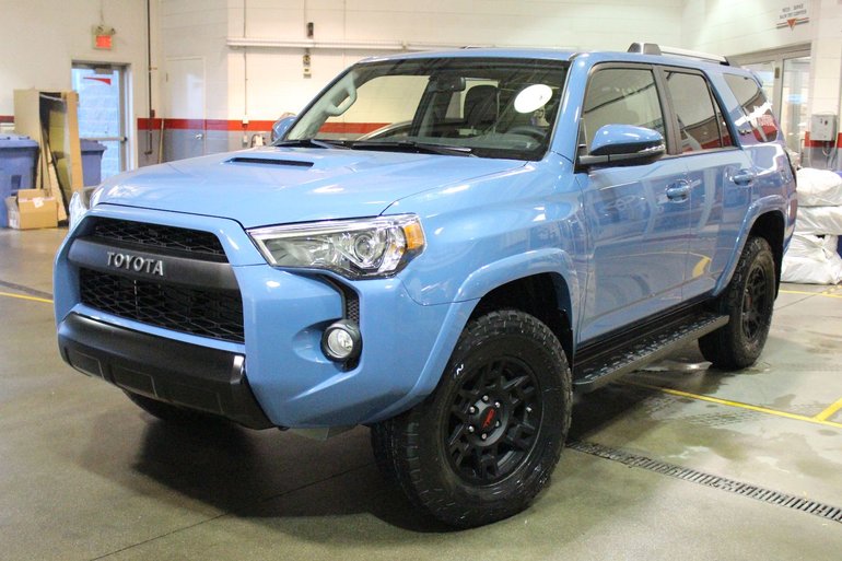 St Basile Toyota Pre Owned 18 Toyota 4runner Trd Pro Bleu Cavalerie Vehicule Unique Neuf For Sale In Saint Basile Le Grand